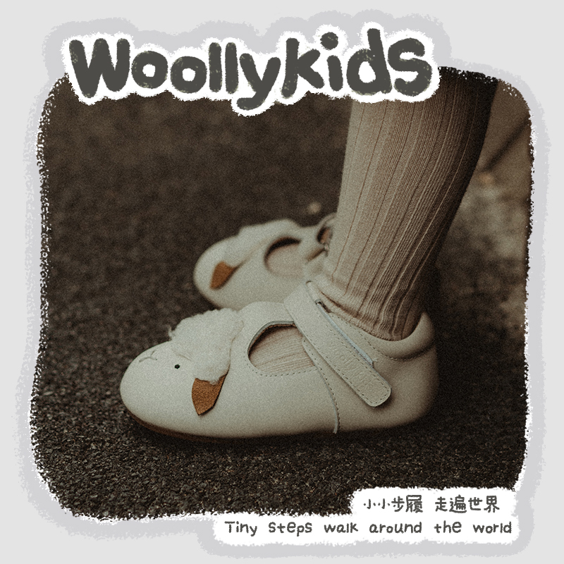 0-3岁宝宝真皮软底小动物学步鞋