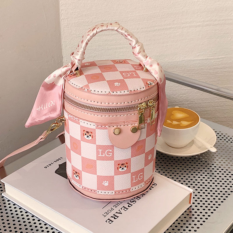 小众设计圆筒包手工编织包包diy材料包手缝自制斜挎包送女友礼物