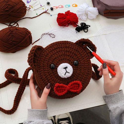 手工编织包自制diy材料包