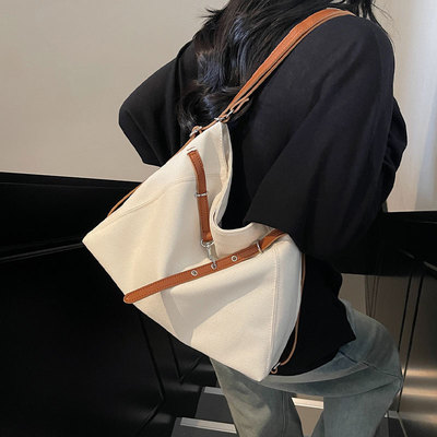 托特包大容量单肩通勤包双肩背包