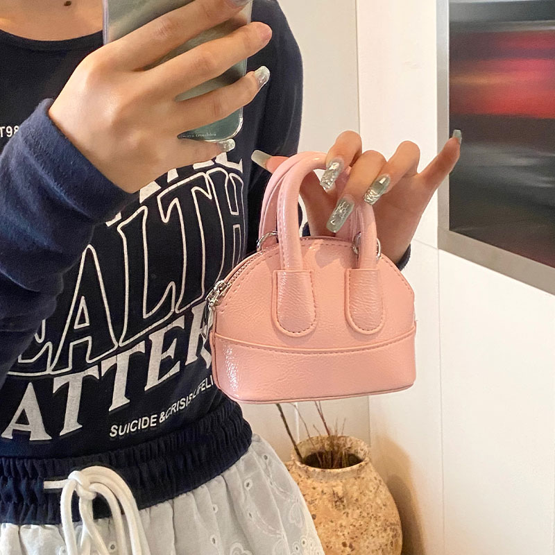 夏季韩版手拎小包包女新款时尚斜挎迷你包高级质感mini口红耳机包