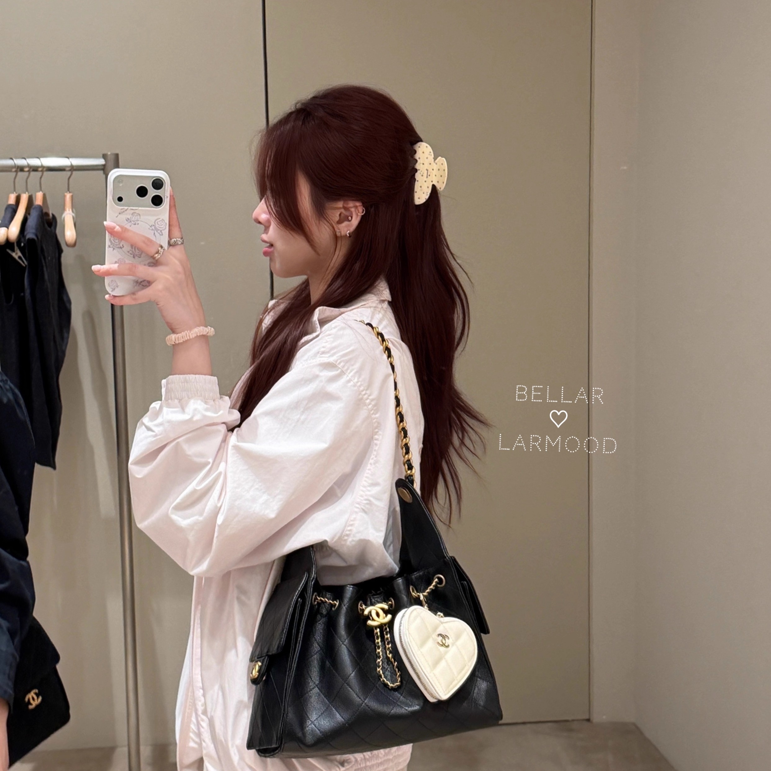 Bellar奶黄美式少女甜美复古发夹