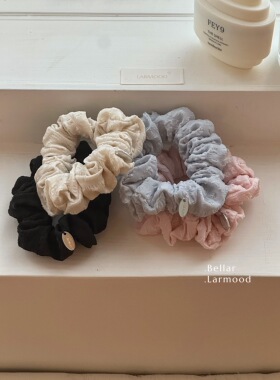 Bellar / larmood spring 泡泡褶皱 少女感春日 小号发圈