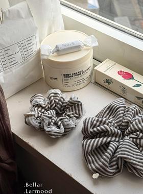 Bellar / larmood oldschool  复古条纹蕾丝 少女lifestyle发圈