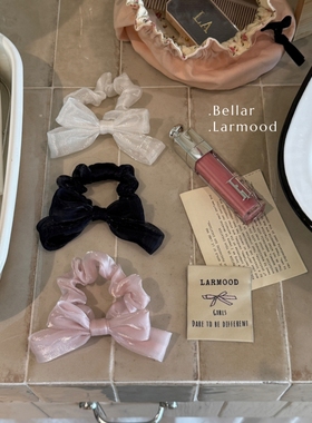 Bellar / larmood mini cute bow少女灵动甜美doll蝴蝶结迷你发圈