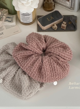 Bellar / larmood KNIT 2.0经典毛线手工复古 低马尾丸子头发圈