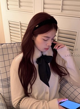 Bellar /larmood velvet 法式少女天菜 复古丝绒经典高级质感发箍