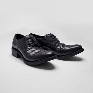 德比鞋男休闲潮款翘头高跟小众厚底增高巫师鞋模特走秀尖头皮鞋男