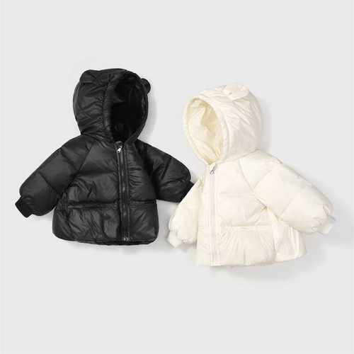 儿童羽绒服加厚面包服短款