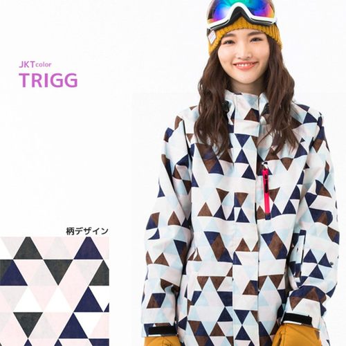 日本北海道防水防风保暖滑雪服女