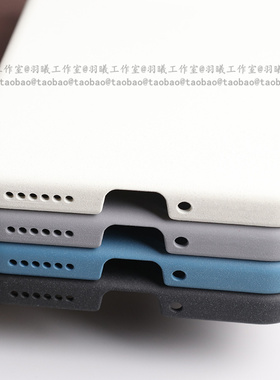 ins冷淡风颗粒粗糙细磨岩砂硬壳适用vivoX200S手机壳古董白色X200ProMini圆弧边x100ultra防指纹X300简约S30
