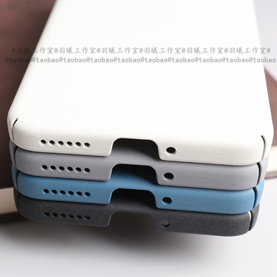 ins冷淡风颗粒粗糙细磨岩砂硬壳适用vivoX200S手机壳古董白色X200ProMini圆弧边x100ultra防指纹X300简约S30