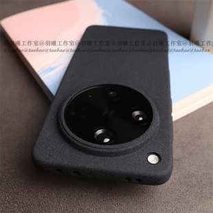 ins冷淡风颗粒感粗磨砂防指纹硅胶软壳适用OPPOFindX8Pro手机壳大孔镜头FindX8S 黑色X9 圆边FindX8Ultra经典