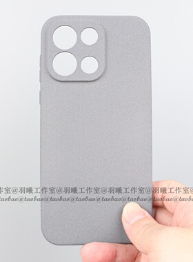 适用一加Turbo6手机壳新款男女oneplus保护套镜头全包防摔1+turbo6硅胶软壳磨砂防指纹防滑轻薄简约ins纯灰色