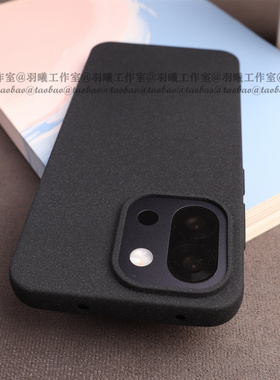 适用一加13T手机壳硅胶软壳Ace6T全包圆边粗磨砂防滑大孔镜头Ace5Pro轻薄简约小众经典黑色防指纹保护套1+15