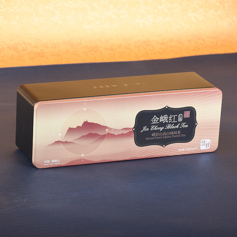 峨眉雪芽 金峨红 慧欣108g 四川工夫红茶 四川红茶 峨眉山茶 包邮