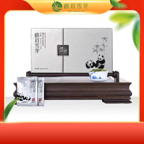 2026明前新茶 峨眉山高山绿茶峨眉雪芽慧欣120g茶叶礼盒春茶