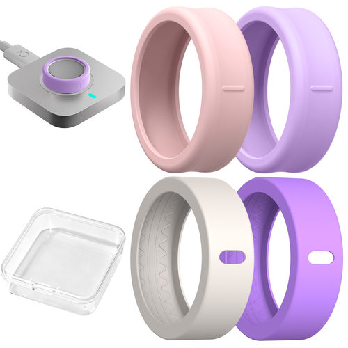 适用于Oura Ring Gen 4/4 Ceramic/Gen 3硅胶纯色指环护套