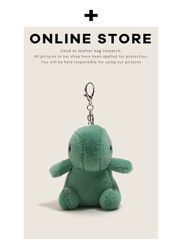 Милый плюшевый динозавр, кукла, подвеска, украшение на сумку, рюкзак, брелок, популярно в интернете