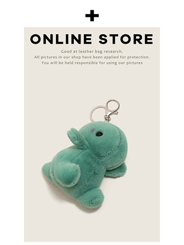Милый плюшевый динозавр, кукла, подвеска, украшение на сумку, рюкзак, брелок, популярно в интернете