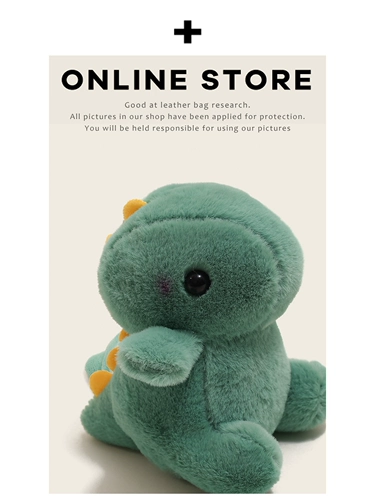Милый плюшевый динозавр, кукла, подвеска, украшение на сумку, рюкзак, брелок, популярно в интернете