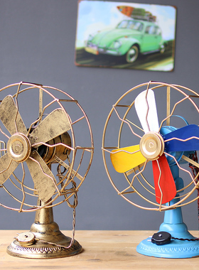 美式风模型做旧橱窗道具装饰品