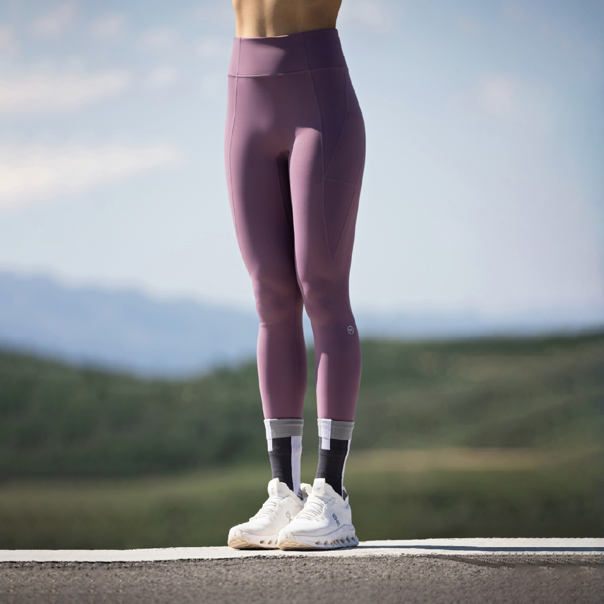 BODYWIT身体智慧女疾塑紧身肤感速干塑形中度压缩九分裤