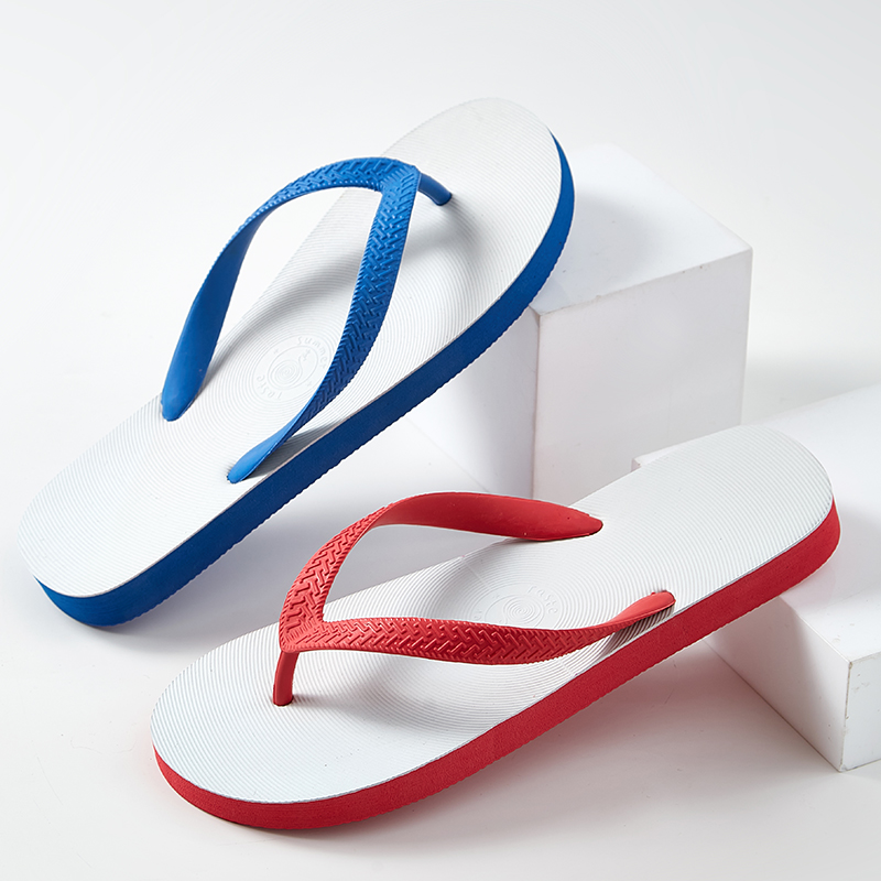 潮流夏季人字拖男泰式橡胶耐磨室内外穿沙滩鞋个性学生防滑凉拖鞋