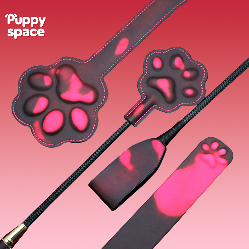 Puppy space系列小狗温感变色拍拍4件套马鞭猫爪拍戒尺拍趣味约会