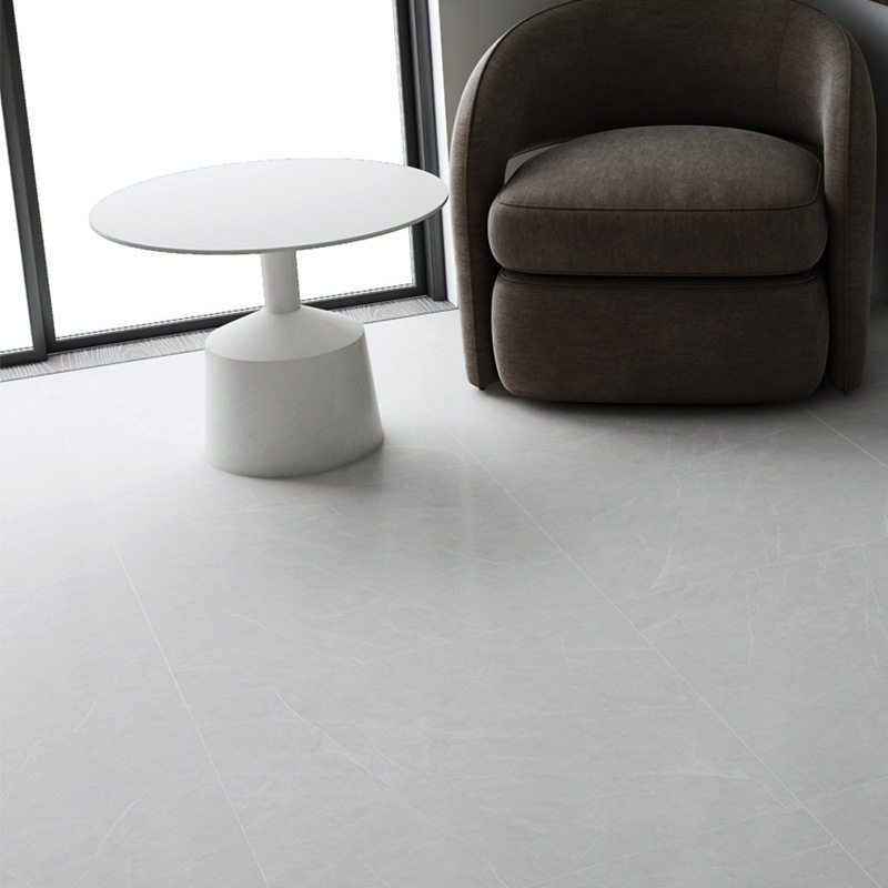 极简中式侘寂风微水泥600x600仿古砖瓷砖灰色通体地板砖防滑地砖