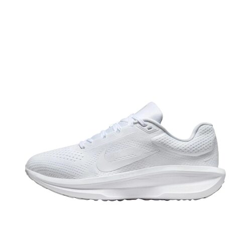 Nike舒适百搭网布织物合成革低帮休闲训练跑步鞋白色FJ9510-100