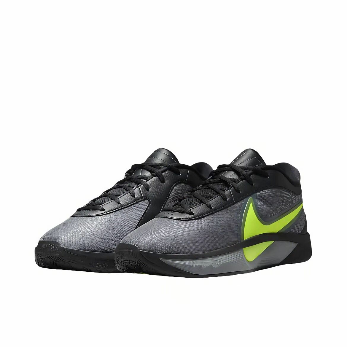 Nike时尚潮流舒适百搭防滑耐磨低帮篮球鞋黑绿色国内版FJ7807-001