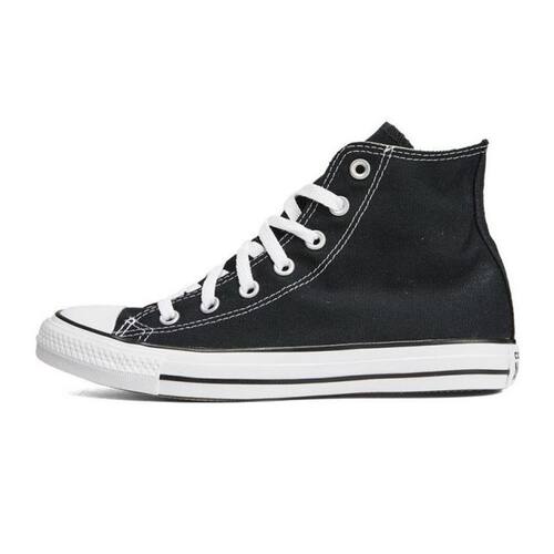 Converse All Star  经典高帮帆布鞋 男女同款 黑色 101010 BL