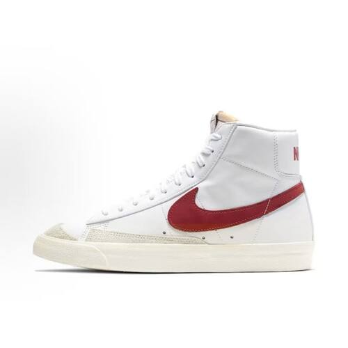 Nike Blazer 77增高防滑耐磨中帮板鞋男女同款红白 bq6806-102 bl