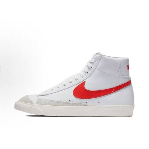 Nike Blazer Mid 77 复古减震中帮板鞋 红白色 BQ6806-600 BL仓