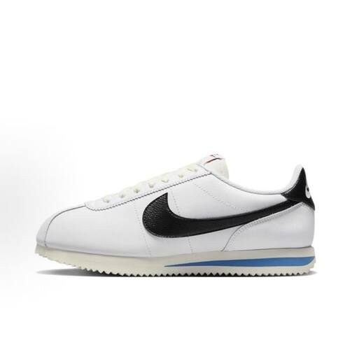 Nike Cortez 23 舒适百搭低帮跑步鞋男款 白黑 DM4044-100 BL