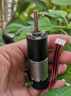 行星直流减速马达 全金属齿轮箱直径22MM电机大扭矩DC3-12V