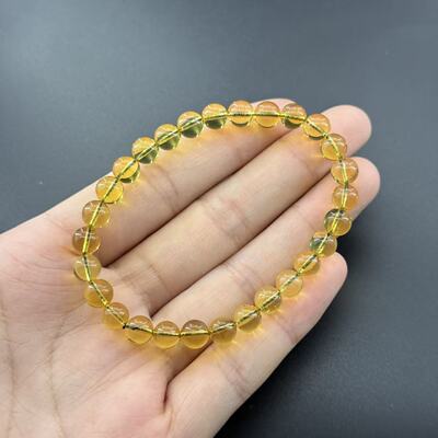 琥珀手串-约7mm-多样性发货- HL名-A2588