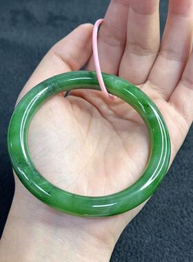 和田玉碧玉手镯约9×9mm，多样性发货-A626，K58# 1 54#2