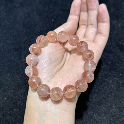 水晶胶花手串-约12mm-多样性发货-XG吉- A4314