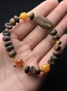 沉香diy随型手串-约8mm-多样性发货- H春-A1814