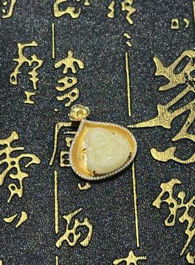 S925蜜蜡吊坠-约28*24*8mm-多样性发货-F展-A5481