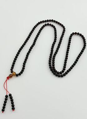 琥珀项链-约4mm-多样性发货-HL名-V441