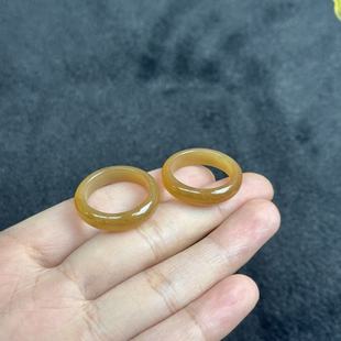 G亿 多样性发货 A1127 约6×3mm 和田玉戒圈