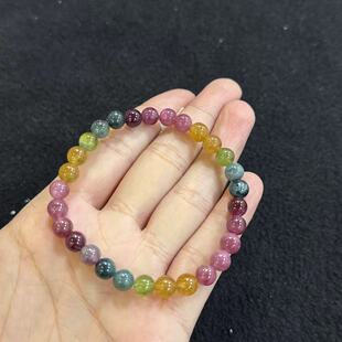 S优Y6160 多样性发货 碧玺手串 约6mm