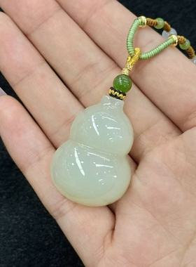 s925银和田玉吊坠-约25*12mm-多样性发货-YSP金-A5313