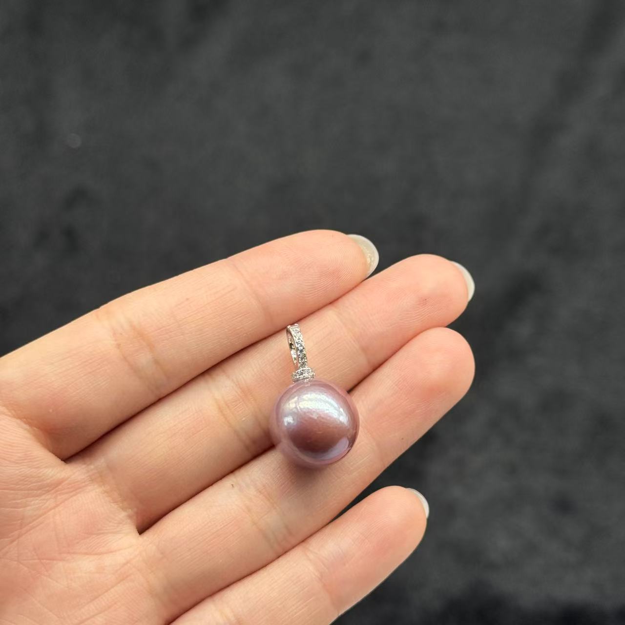 925银淡水珍珠吊坠-约15mm-多样性发货-ZG珍-Y3196