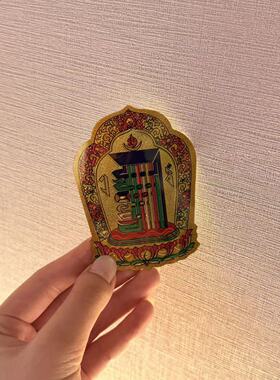 唐卡十相自在门贴-多样性发货-Z久-TK001