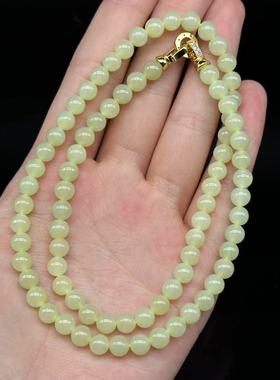 和田玉项链-约6mm-多样性发货-Y欣-Y2879