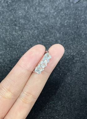 S925海蓝宝石戒指-约5mm-多样性发货- S优- A7700